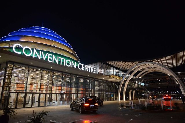 Rwanda Convention Center in Africa