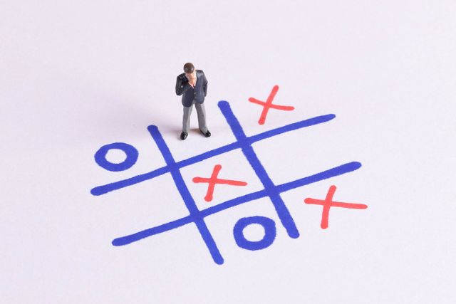 Tic Tac Toe-games to play when bored on google
