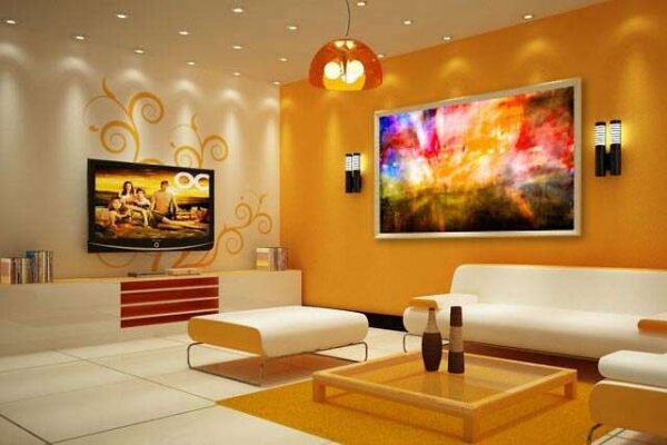 Abstract Wall Mural Ideas