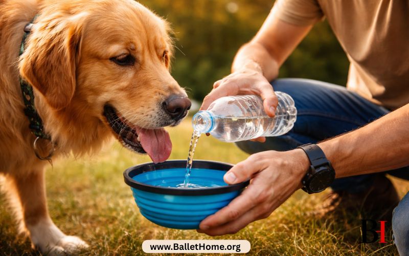 Give Some Drinks to the Dog