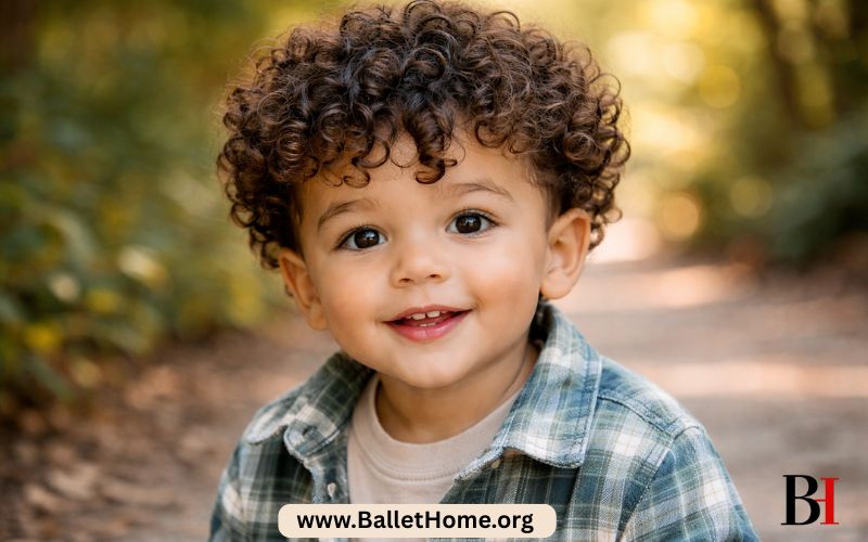 Curly Bangs Baby Hairstyle