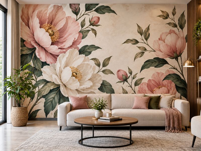 Floral Wall Mural