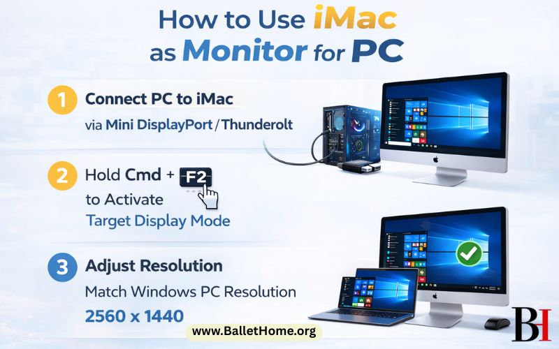 How to Use iMac as Monitor for Pc 