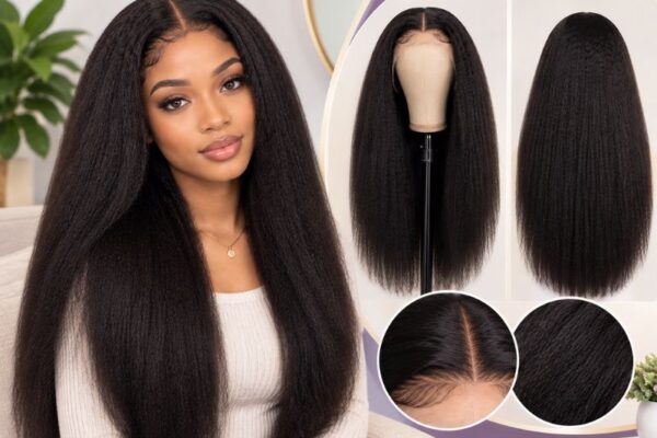 Luvme Hair Kinky Straight Lace Wigs