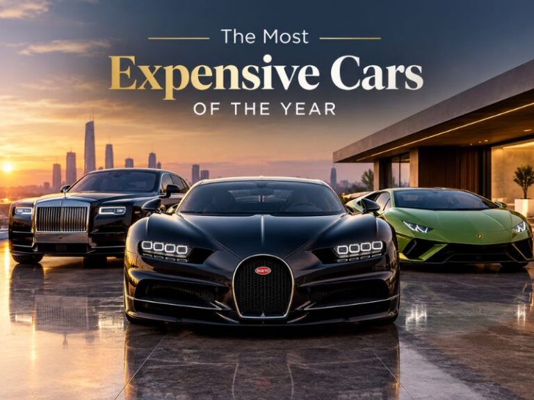 Most Expensive Cars of The Year
