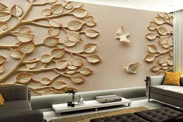 Wood Wall Mural Designs