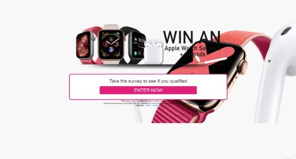 win an Apple 5 Watch and Airpods