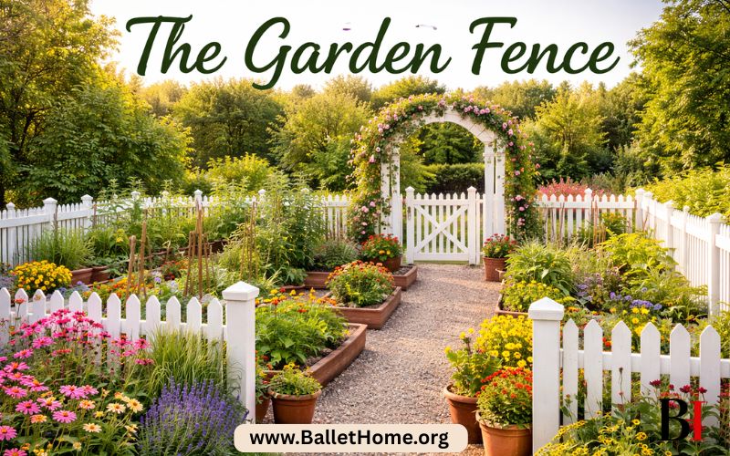 Cheap Garden Fence Idea