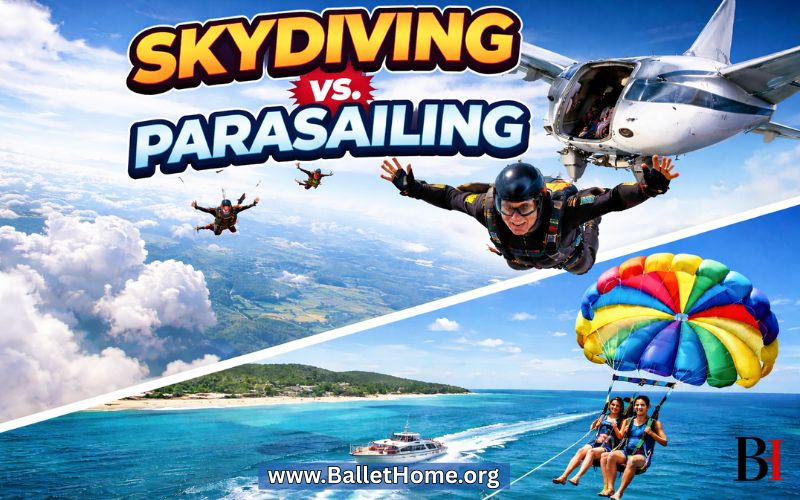 Parachuting skydiving