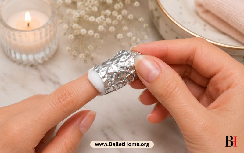 How to Remove Gel Nails With Foil