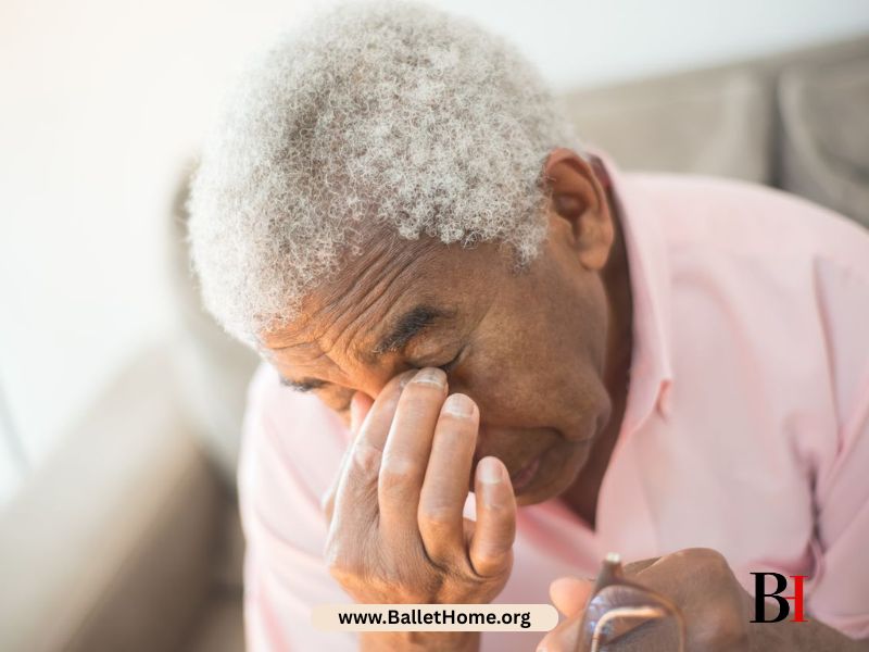 Are old people more affected by eye pain?