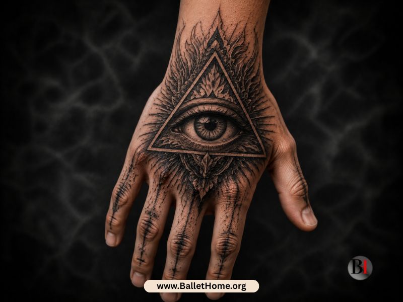 All-Seeing Eye Hand Tattoo