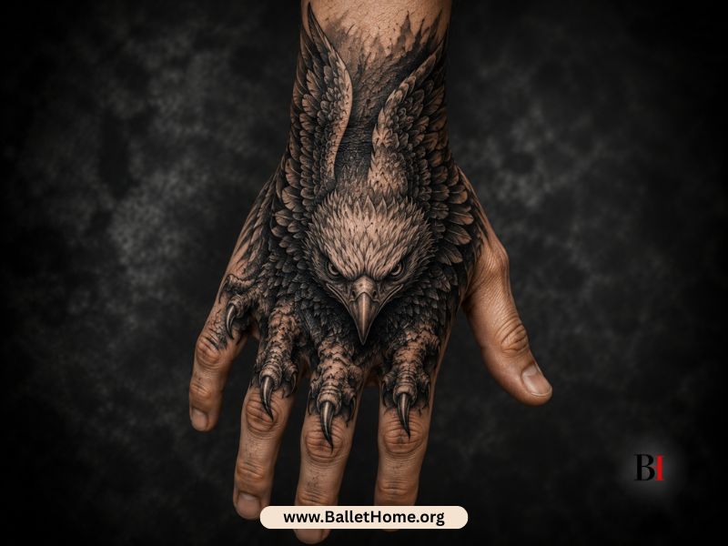 Bird Hand Tattoo