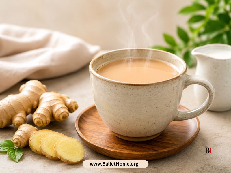 Ginger Milk Tea: