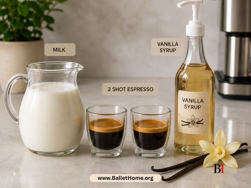 What Are the Ingredients for a Creamy Latte